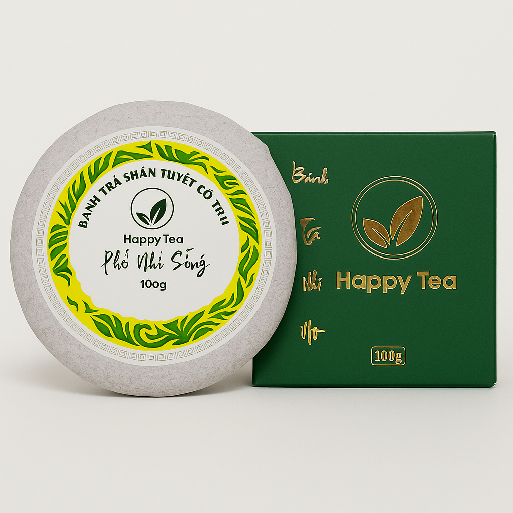 BÁNH TRÀ PHỔ NHĨ SỐNG SHAN TUYẾT HÀ GIANG 100GR