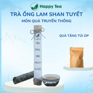Trà Ống Lam Shan Tuyết Hà Giang - Trà Xanh Ống Tre Gác Bếp Cổ Thụ 300 Năm Trà Sạch Đạt Chuẩn